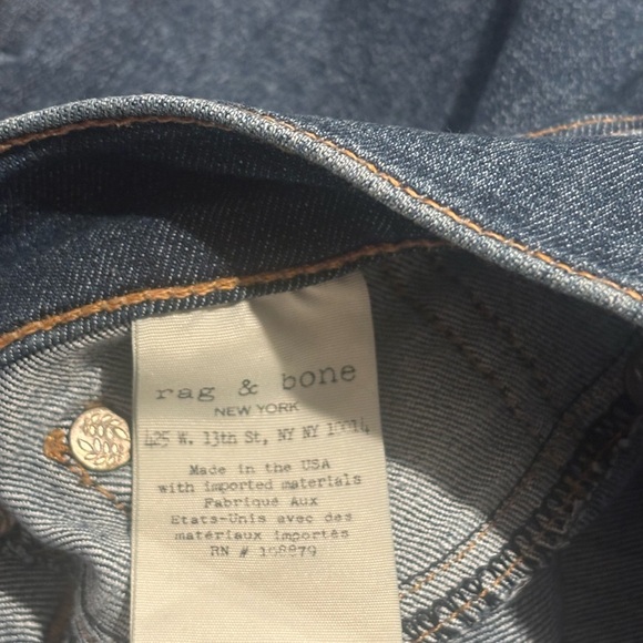 Rag & Bone - Skinny  Capri Jeans in Rae size 25 waist - Picture 13 of 14